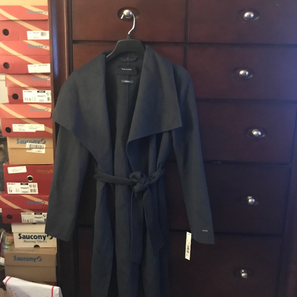 Gray coat